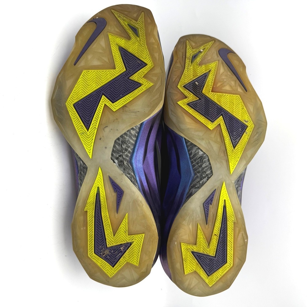 Nike Chuck Posite Cave Purple High Top 12 Basketball Shoes Iridescent Purple - Picture 7 of 10